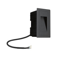 LED Außenwandeinbauleuchte High IP44 eckig 103x58mm 30