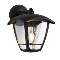 Außenwandleuchte Classic Curved IP44 164x190mm max. 12