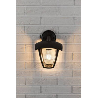 Außenwandleuchte Classic Curved IP44 164x190mm max. 12