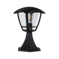 Pollerleuchte Classic Curved IP44 280mm max. 12W 230V Klar S