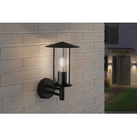Außenwandleuchte Classic IP44 173mm max. 15W 230V Dunk