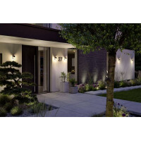 Außenwandleuchte Lantea IP44 91x144mm max. 15W 230V An