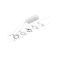 CorDuo LED Seilsystem RoundMac Basisset 5x200lm 5x4,5W 3000K
