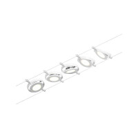 CorDuo LED Seilsystem RoundMac Basisset 5x200lm 5x4,5W 3000K