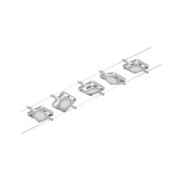 CorDuo LED Seilsystem MacLED Basisset 5x250lm 5x4,5W 3000K 2