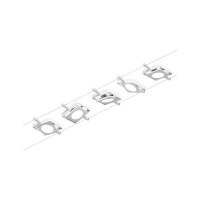CorDuo LED Seilsystem MacLED Basisset 5x250lm 5x4,5W 3000K 2
