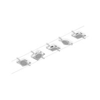CorDuo LED Seilsystem MacLED Basisset 5x250lm 5x4,5W 3000K 2