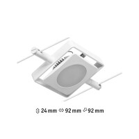 CorDuo LED Seilsystem MacLED Einzelspot 250lm 4,5W 3000K 12V