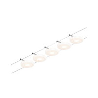CorDuo LED Seilsystem DiscLED Basisset 5x200lm 5x4,5W 3000K 
