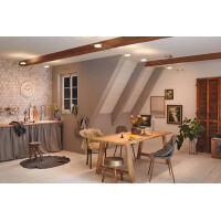 CorDuo LED Seilsystem DiscLED Einzelspot 200lm 4,5W 3000K 12