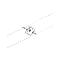 CorDuo Seilsystem Mac II Einzelspot GU5,3 max. 10W 12V Chrom