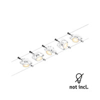 CorDuo Seilsystem Mac II Basisset GU5,3 max. 5x10W 230/12V W