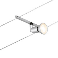 CorDuo Seilsystem Salt Einzelspot GU5,3 max. 10W 12V Chrom m