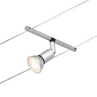 CorDuo Seilsystem Salt Einzelspot GU5,3 max. 10W 12V Chrom m