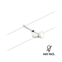 CorDuo Seilsystem Salt Einzelspot GU5,3 max. 10W 12V Wei&szl