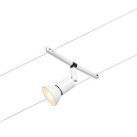 CorDuo Seilsystem Salt Einzelspot GU5,3 max. 10W 12V Wei&szl