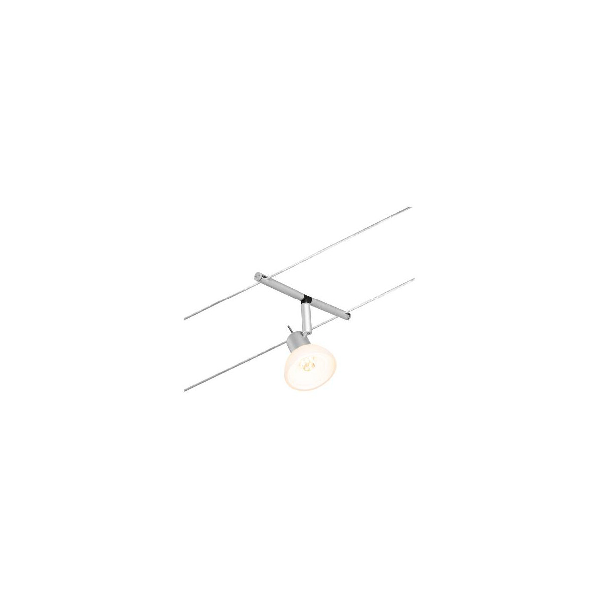 CorDuo Seilsystem Sheela Einzelspot GU5,3 max. 10W Chrom matt