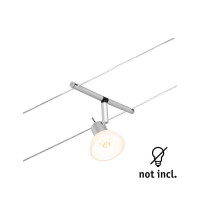 CorDuo Seilsystem Sheela Einzelspot GU5,3 max. 10W Chrom mat
