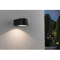 LED Außenwandleuchte Capea IP44 96x128mm 3000K 6W 500l
