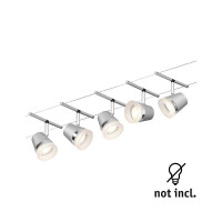 CorDuo Seilsystem Cone Basisset GU5,3 max. 5x10W 230/12V Chr