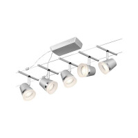 CorDuo Seilsystem Cone Basisset GU5,3 max. 5x10W 230/12V Chr