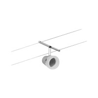 CorDuo Seilsystem Cone Einzelspot GU5,3 max. 10W 12V Chrom m