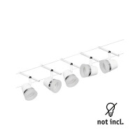CorDuo Seilsystem Cone Basisset GU5,3 max. 5x10W 230/12V Wei