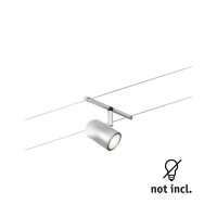 CorDuo Seilsystem Cup Einzelspot GU5,3 max. 10W 12V Chrom ma