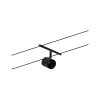 CorDuo Seilsystem Cup Einzelspot GU5,3 max. 10W 12V Schwarz 