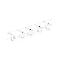 CorDuo LED Seilsystem Circle Basisset 5x180lm 5x5W 3000K 230