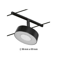 CorDuo LED Seilsystem Circle Einzelspot 180lm 5W 3000K 12V S