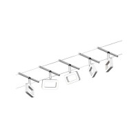 CorDuo LED Seilsystem Frame Basisset 5x280lm 5x4,8W 3000K 23