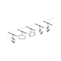 CorDuo LED Seilsystem Frame Basisset 5x280lm 5x4,8W 3000K 23