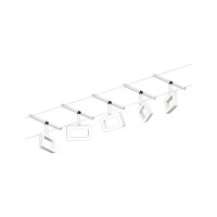 CorDuo LED Seilsystem Frame Basisset 5x280lm 5x4,8W 3000K 23