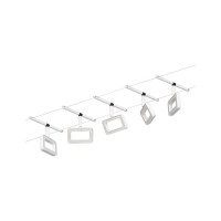 CorDuo LED Seilsystem Frame Basisset 5x280lm 5x4,8W 3000K 23