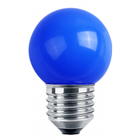 LED Deko MiniGlobe 1W E27 blau 3