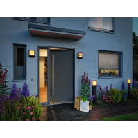 LED Pollerleuchte Smart Home Zigbee Padea Dämmerungssen