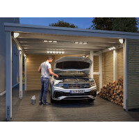 Park + Light LED Außenwandleuchte Ikosea Bewegungsmeld