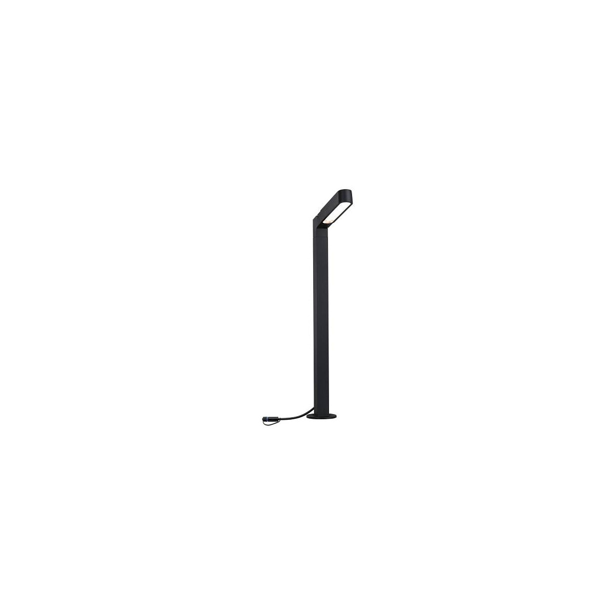 Plug & Shine LED Pollerleuchte Ito Einzelleuchte Vertikale Ausrichtung IP65 3000K 6W Anthrazit