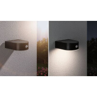 Solar LED Außenwandleuchte Eileen Bewegungsmelder IP44