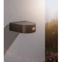 Solar LED Außenwandleuchte Eileen Bewegungsmelder IP44