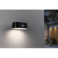 Solar LED Außenwandleuchte Adya Bewegungsmelder IP44 3