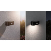 Solar LED Außenwandleuchte Adya Bewegungsmelder IP44 3
