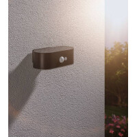 Solar LED Außenwandleuchte Adya Bewegungsmelder IP44 3
