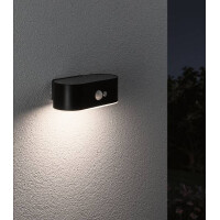 Solar LED Außenwandleuchte Adya Bewegungsmelder IP44 3