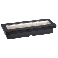 Solar LED Bodeneinbauleuchte Domenic IP67 3000K 200x80mm Sch