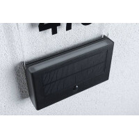 Solar LED Hausnummernleuchte Neda Bewegungsmelder IP44 3000K