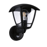 Außenwandleuchte Classic Curved Bewegungsmelder IP44 e