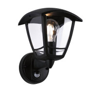 Außenwandleuchte Classic Curved Bewegungsmelder IP44 e