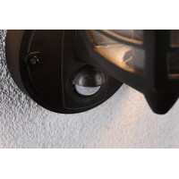 Außenwandleuchte Classic Curved Bewegungsmelder IP44 e